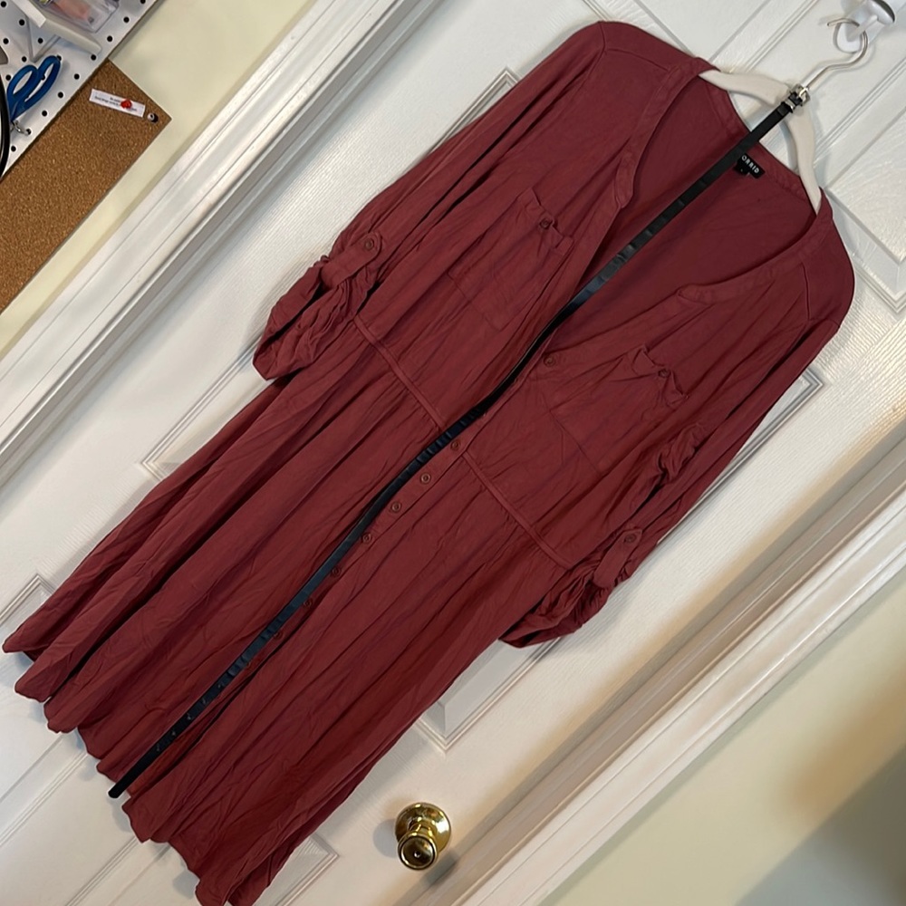 GUC Torrid Jersey Button Down Dress